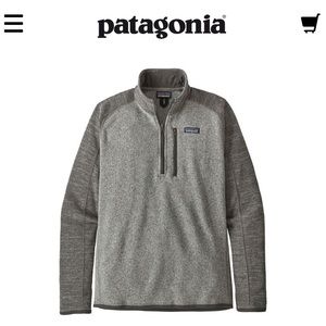 Men’s Patagonia 1/4 zip pullover